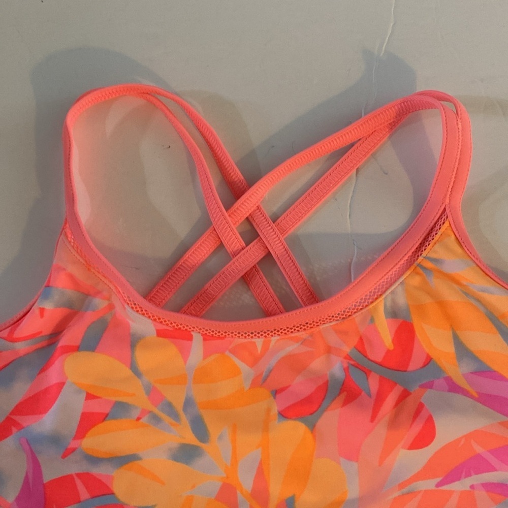 ZeroXPosur Swimwear, Bikini Set, Sz L, 14, Tie Dye, Neon, Boho, Pastel, NWOT - Picture 9 of 16